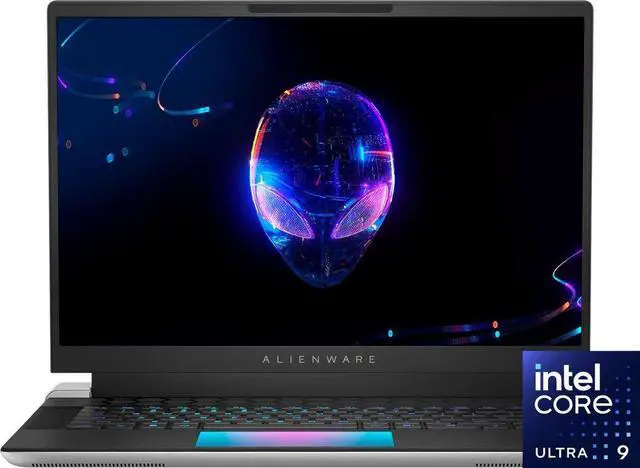 Main image of Dell Alienware - x16 R2" 240Hz Gaming Notebook - Intel Core Ultra 9 Processor - NVIDIA GeForce RTX 4070 - 32GB Memory - 1 TB SSD - Lunar Silver