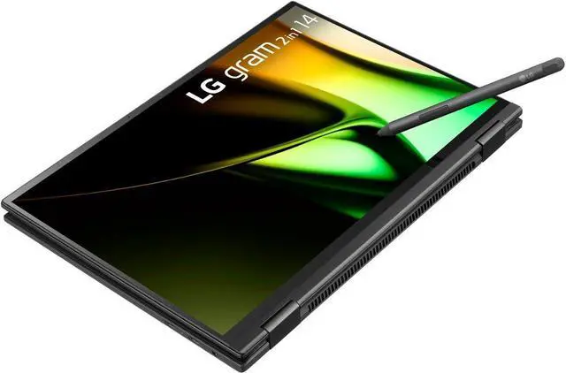 Alt view image 5 of 12 - LG gram 2-in-1 14" Laptop - Intel Evo Platform Intel Core Ultra 7 - 16GB RAM - 1TB SSD - Black