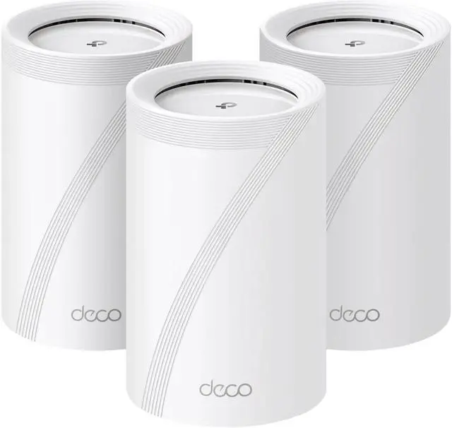 Main image of TP-Link Deco BE11000 Wi-Fi 7 Tri-Band Whole-Home Mesh Wi-Fi System, 3-pack