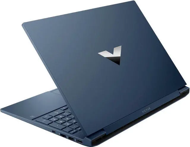 Alt view image 4 of 4 - HP - Victus 15.6" Full HD 144Hz Gaming Laptop - Intel Core i5 - 8GB Memory - NVIDIA GeForce RTX 3050 - 512GB SSD - Performance Blue