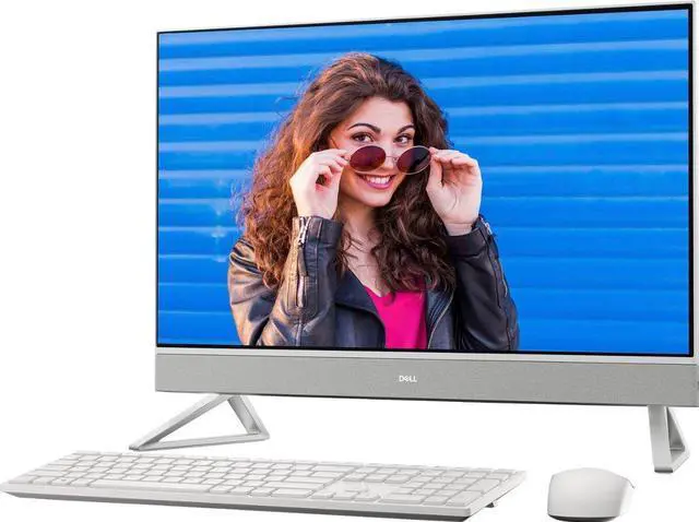 Alt view image 3 of 5 - Dell Inspiron 27" Touch All In One Desktop - Intel Core 7 processor - 16GB Memory - 1TB SSD - White