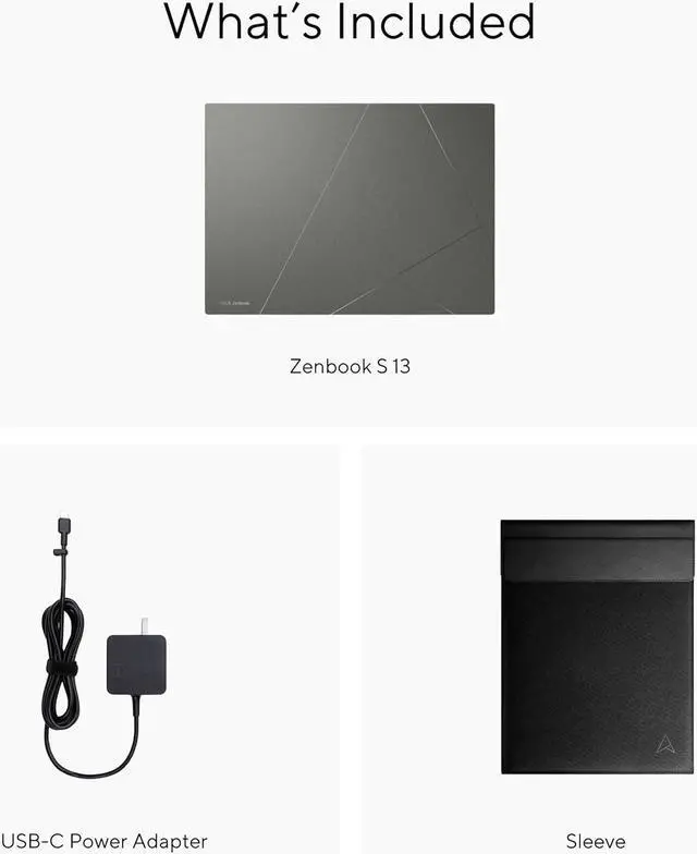 Alt view image 3 of 3 - ASUS Laptop ZenBook S Intel Core Ultra 7 155U 16GB Memory 512 GB PCIe SSD Intel Graphics 13.3" Windows 11 Home 64-bit UX5304MA-ES71