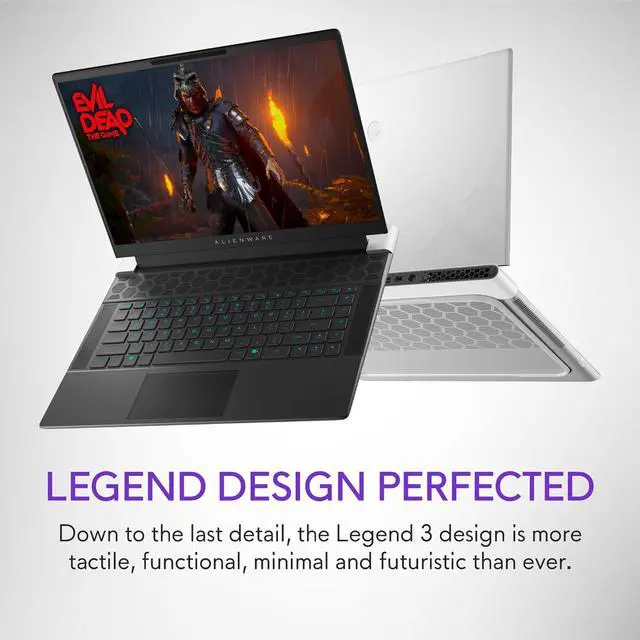 Alt view image 4 of 7 - Dell Alienware X16 R2 Gaming Laptop - 16-inch QHD+ 240Hz 3ms Display, Intel Core Ultra 7-155H, 16GB LPDDR5X RAM, 1TB SSD, NVIDIA GeForce RTX 4070 8GB GDDR6, Windows 11 Home, Onsite Service - Lunar