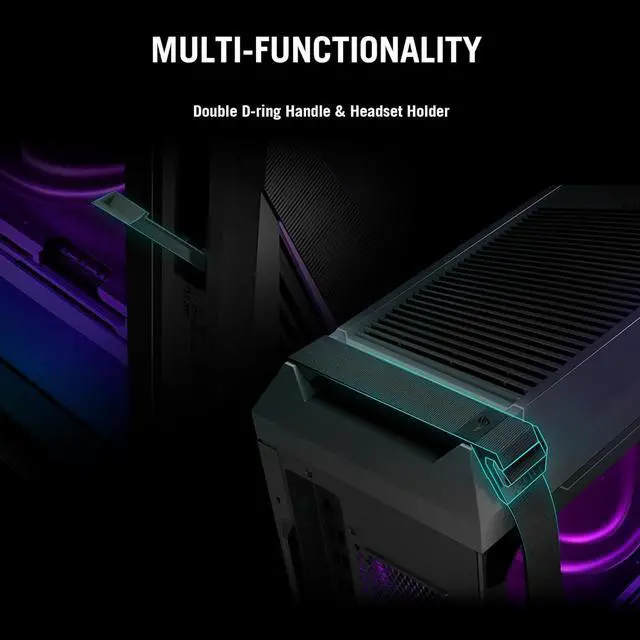 Alt view image 2 of 7 - ASUS ROG G16CH (2024) Gaming Desktop PC, Intel® Core i7-14700F, NVIDIA® GeForce RTX 4060Ti DUAL, 1TB PCIe® Gen4 SSD, 32GB DDR5 RAM, Windows 11, G16CHR-AS766Ti