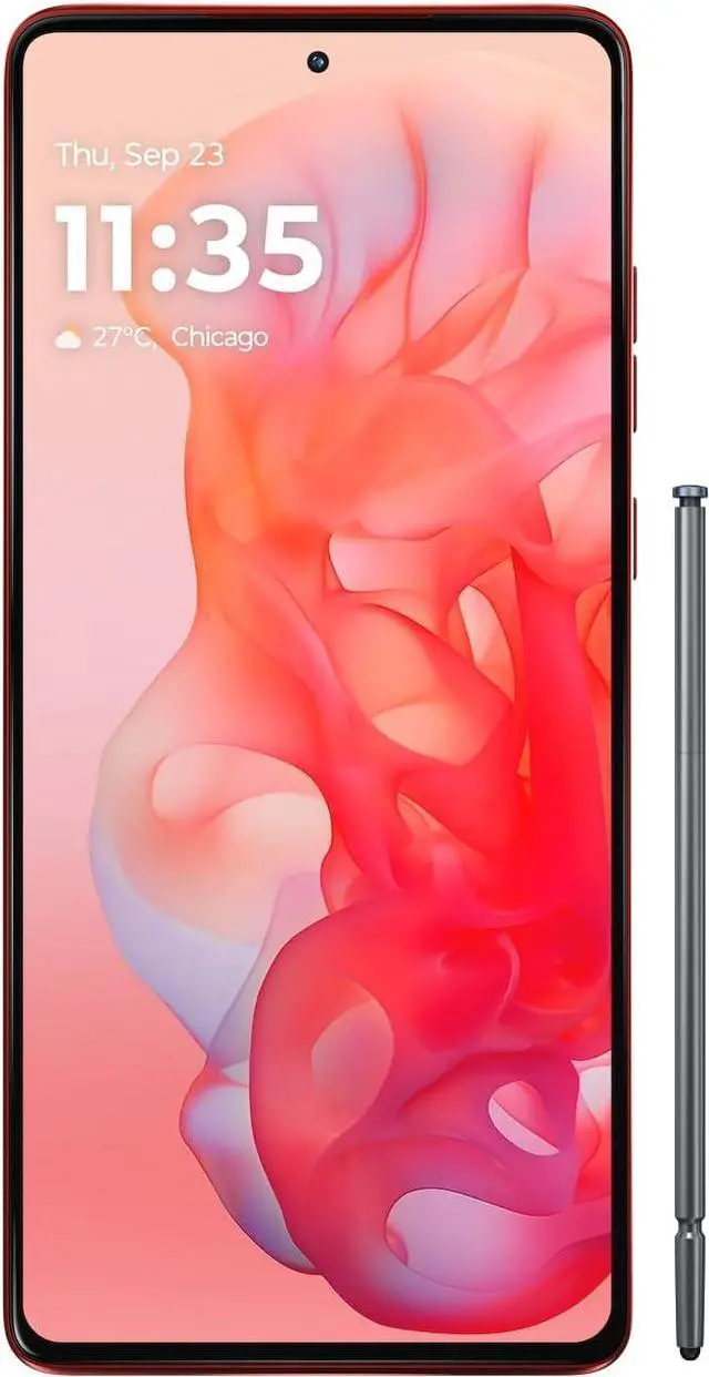 Alt view image 3 of 6 - Moto G Stylus 5G | 2024 | Unlocked | Made for US 8/256GB | 50MP Camera | Scarlet Wave