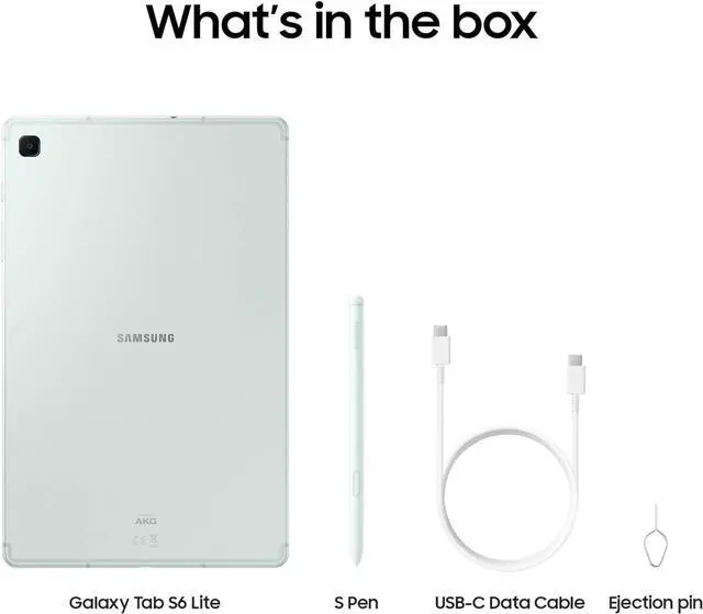Alt view image 2 of 2 - SAMSUNG Galaxy Tab S6 Lite (2024) 10.4" 128GB WiFi Android Tablet, S Pen Included, Gaming Ready, Long Battery Life, Slim Metal Design, Expandable Storage, US Version, Mint
