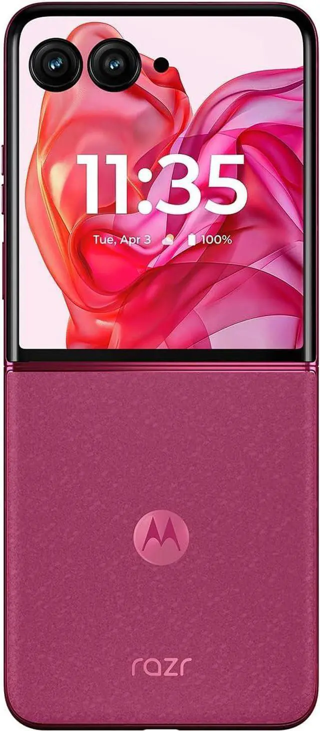 Alt view image 6 of 7 - Motorola razr+ | 2024 | Unlocked | Made for US 12/256 | 50MP Camera | Hot Pink Cell Phone