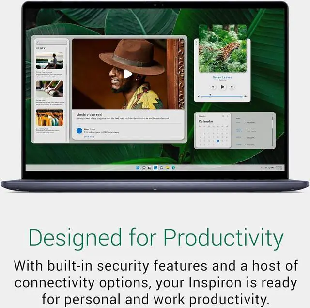 Alt view image 3 of 8 - Dell Inspiron 5640 Laptop - 16.0-inch 16:10 FHD+ (1920 x 1200) Display, Intel Core 7-150U Processor, 16GB DDR5 RAM, 1TB SSD, Intel Graphics, Windows 11 Pro, Onsite & Migrate Service - Midnight Blue