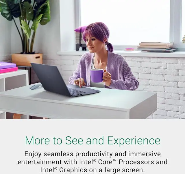 Alt view image 5 of 8 - Dell Inspiron 5640 Laptop - 16.0-inch 16:10 FHD+ (1920 x 1200) Display, Intel Core 7-150U Processor, 16GB DDR5 RAM, 1TB SSD, Intel Graphics, Windows 11 Pro, Onsite & Migrate Service - Midnight Blue