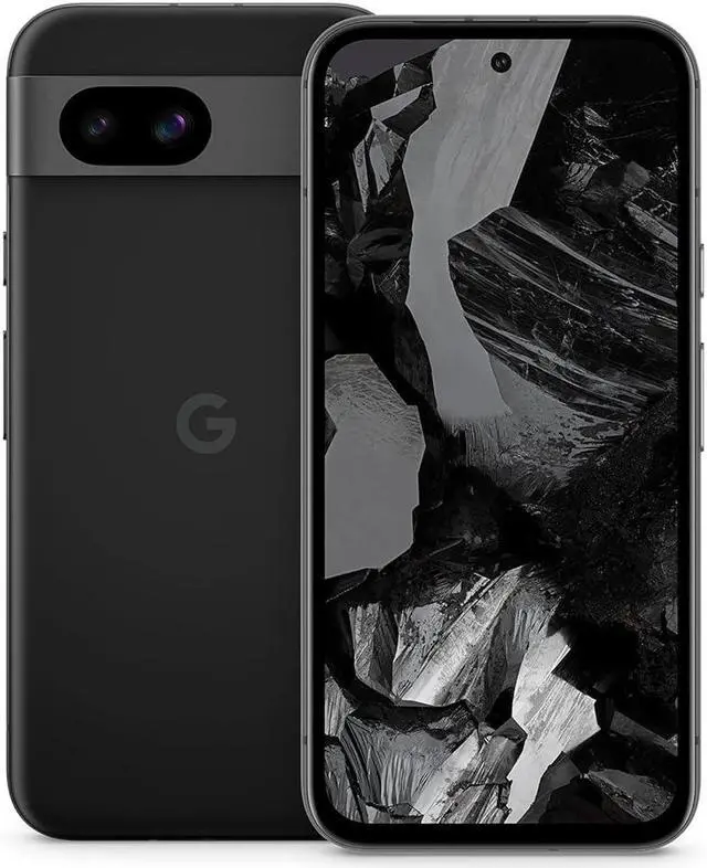 Main image of Google Pixel 8a - Unlocked Android Phone with Google AI, Advanced Pixel Camera and 24-Hour Battery - Obsidian - 128 GB
