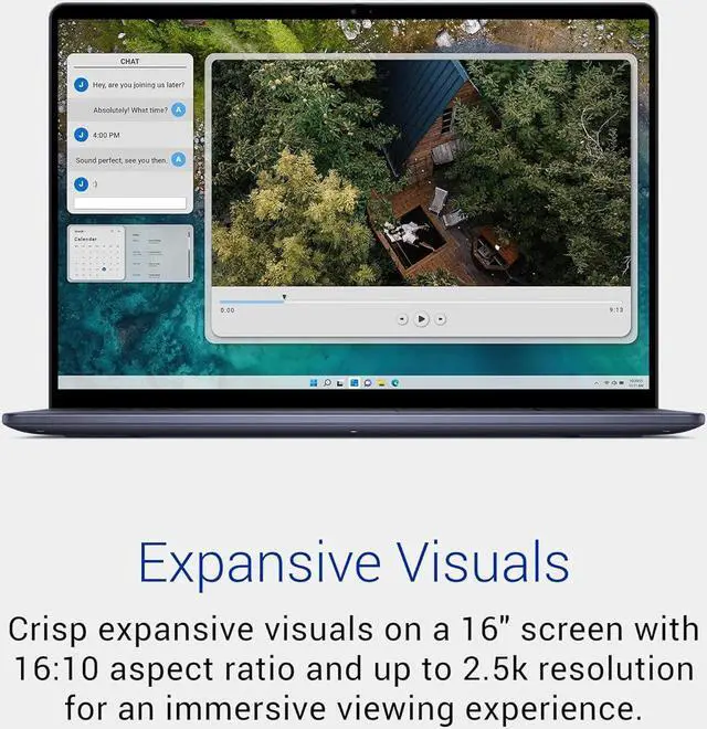 Alt view image 2 of 6 - Dell Inspiron 5645 Laptop - 16.0 16:10 FHD+ (1920 x 1200) Display, AMD Ryzen 7-8840U, 16GB DDR5 RAM, 1TB SSD, AMD Radeon Graphics, Windows 11 Home, Onsite & Migrate Services - Midnight Blue