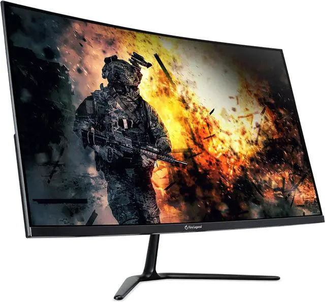 Alt view image 2 of 7 - AOPEN by Acer 32HC5QR S3biipx 31.5" Full HD 1920 x 1080 16:9 Curved Gaming Monitor | AMD FreeSync Premium | 180Hz | 1ms TVR | Adjustable Tilt | VESA Mountable | 1 x Display Port 1.4 & 2 x HDMI 2.0