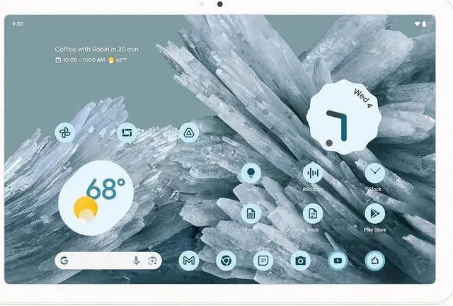 Main image of Google Pixel Tablet - Android Tablet with 11-Inch Screen and Extra-Long Battery Life - Porcelain - 8 GB RAM - 128 GB