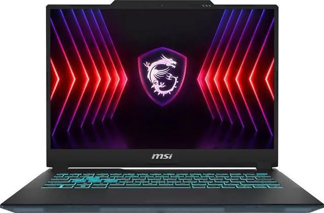 Main image of MSI - Cyborg 14" 144Hz Gaming Laptop (FHD+) - Intel Core i7-13620H with 16GB - NVIDIA GeForce RTX 4060 with 8G - 512GB SSD - Translucent Black
