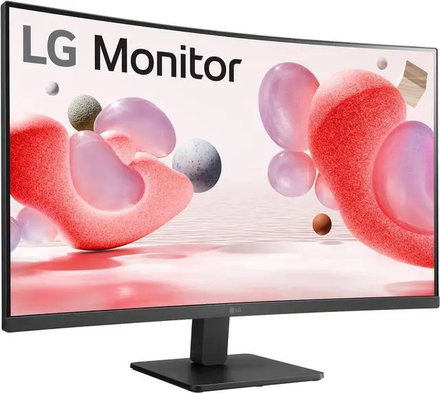 Alt view image 4 of 14 - LG 32MR50C-B 32-inch FHD Curved Monitor 100Hz, AMD FreeSync, OnScreen Control, Dynamic Action Sync, Black Stabilizer, Tilt Stand (HDMI), 2023