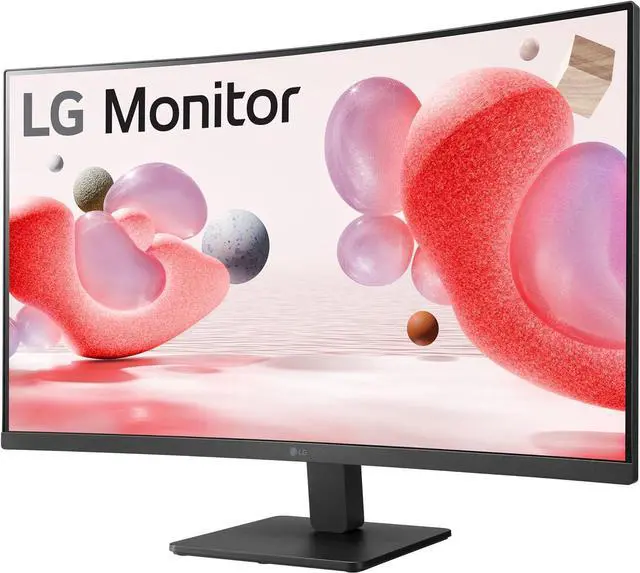 Alt view image 3 of 14 - LG 32MR50C-B 32-inch FHD Curved Monitor 100Hz, AMD FreeSync, OnScreen Control, Dynamic Action Sync, Black Stabilizer, Tilt Stand (HDMI), 2023