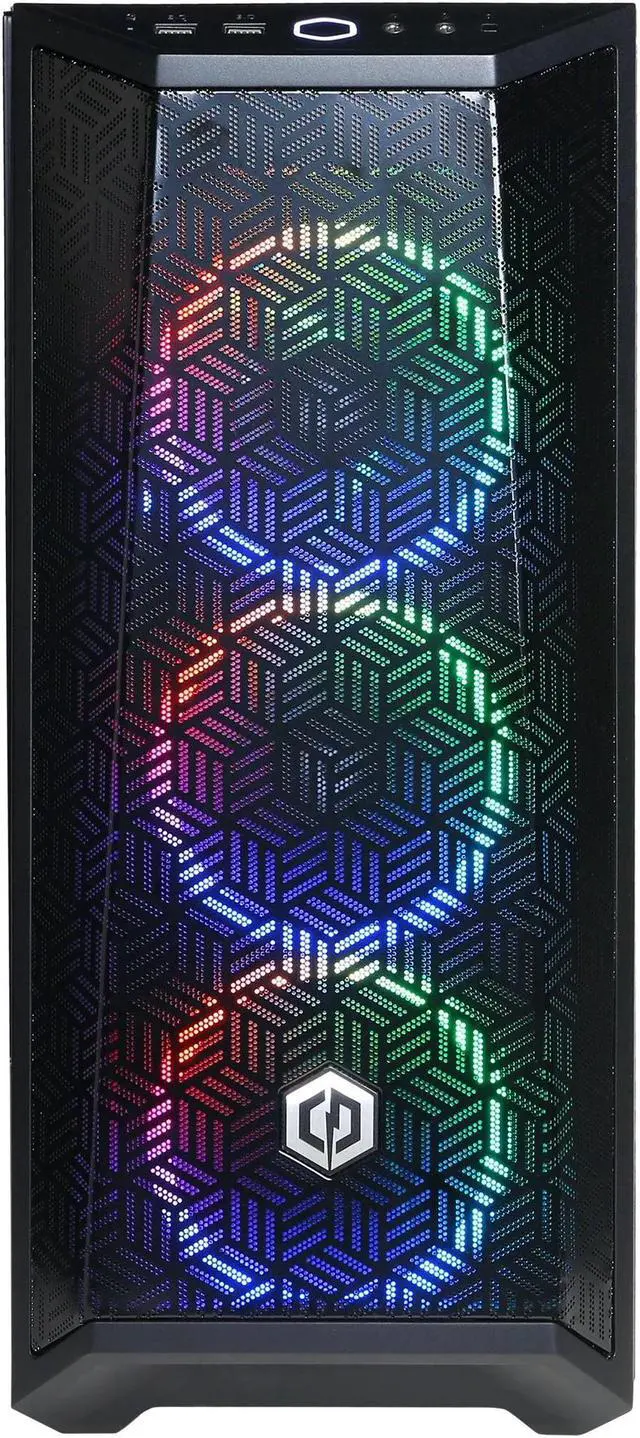Alt view image 2 of 6 - CyberPowerPC Gamer Master Gaming Desktop AMD Ryzen 5-7600 Radeon RX 7600 16GB DDR5 1TB SSD Black (2024)