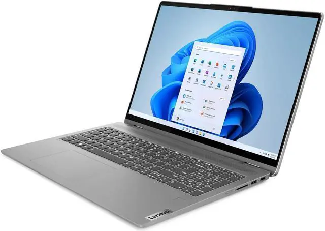 Alt view image 4 of 4 - Lenovo Ideapad Flex 5 16 inch WUXGA IPS Touch 2-in-1 Laptop AMD Ryzen 7-7730U 16GB RAM 512 SSD Arctic Grey