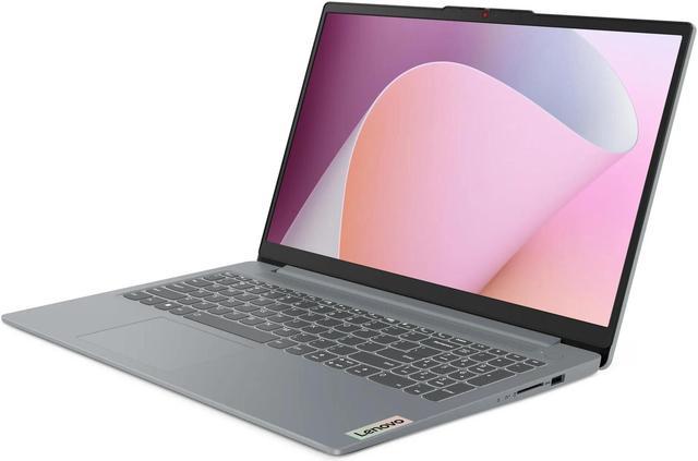 Lenovo Ideapad Slim 3 15.6 inch FHD IPS Laptop AMD Ryzen 5-7520U 8GB RAM  256GB SSD Arctic Grey, 82XQ00EBUS