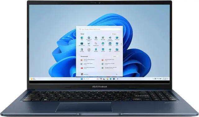 Alt view image 2 of 5 - ASUS Vivobook 15.6 inch Laptop Intel Core i5-1235U 8GB RAM 512GB SSD Quiet Blue
 Notebook