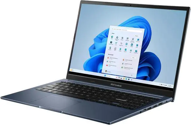 Main image of ASUS Vivobook 15.6 inch Laptop Intel Core i5-1235U 8GB RAM 512GB SSD Quiet Blue
 Notebook
