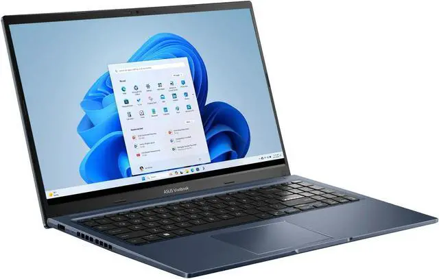 Alt view image 3 of 5 - ASUS Vivobook 15.6 inch Laptop Intel Core i5-1235U 8GB RAM 512GB SSD Quiet Blue
 Notebook