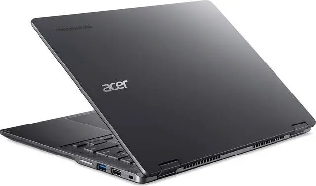 Alt view image 5 of 6 - Acer Chromebook Plus Spin 514 Laptop with Google AI  14" WUXGA 1920x1200 IPS Touch Display | Intel Core 3 processor 100U | 8GB LPDDR5X | 128GB UFS | WiFi 6E | FHD Webcam | Chrome OS | CP514-4HN-30UC