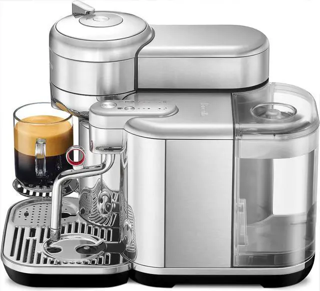 Alt view image 4 of 4 - Nespresso Vertuo Creatista Coffee and Espresso Maker by Breville, Brushed Stainless Steel