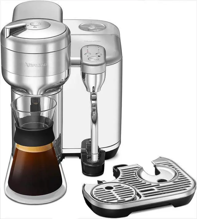 Main image of Nespresso Vertuo Creatista Coffee and Espresso Maker by Breville, Brushed Stainless Steel
