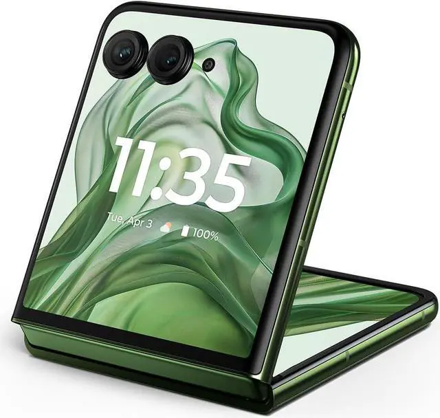 Main image of Motorola razr+ | 2024 | Unlocked | Made for US 12/256 | 50MP Camera | Spring Green
Smartphone Cell Phone