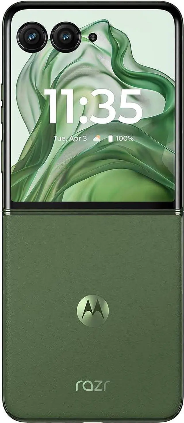 Alt view image 3 of 6 - Motorola razr+ | 2024 | Unlocked | Made for US 12/256 | 50MP Camera | Spring Green
Smartphone Cell Phone