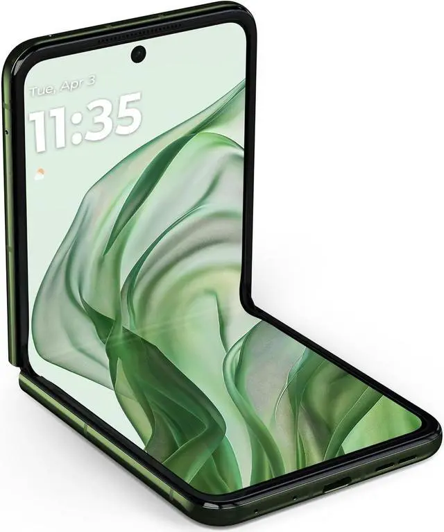 Alt view image 4 of 6 - Motorola razr+ | 2024 | Unlocked | Made for US 12/256 | 50MP Camera | Spring Green
Smartphone Cell Phone