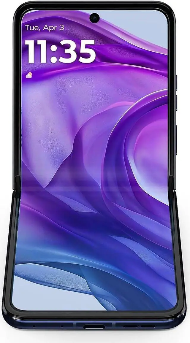 Alt view image 4 of 6 - Motorola razr+ | 2024 | Unlocked | Made for US 12/256 | 50MP Camera | Midnight Blue PB2J0003US Smartphone Cell Phone