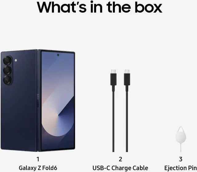 Alt view image 2 of 2 - SAMSUNG Galaxy Z Fold 6 AI Cell Phone, 512GB Unlocked Android Smartphone, Circle to Search, Handsfree Live Interpreter, AI Photo Edits, Large Screen, 2024