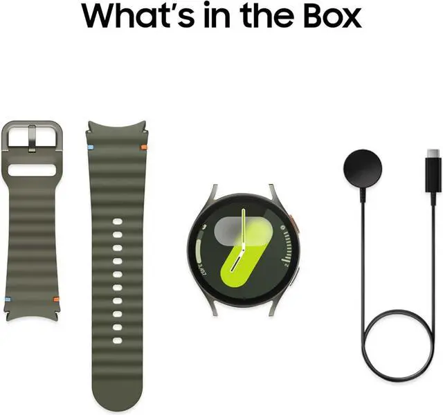 Alt view image 2 of 2 - SAMSUNG Galaxy Watch 7 40mm LTE AI Smartwatch w/Energy Score, Wellness Tips, Heart Rate Tracking, Sleep Monitor, Fitness Tracker, 2024, Green