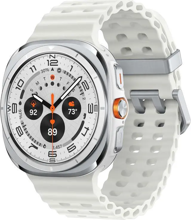 Main image of SAMSUNG Galaxy Watch Ultra 47mm LTE AI Smartwatch w/Energy Score, Wellness Tips, Heart Rate Tracking, Sleep Monitor, Fitness Tracker, GPS, 2024,Titanium White