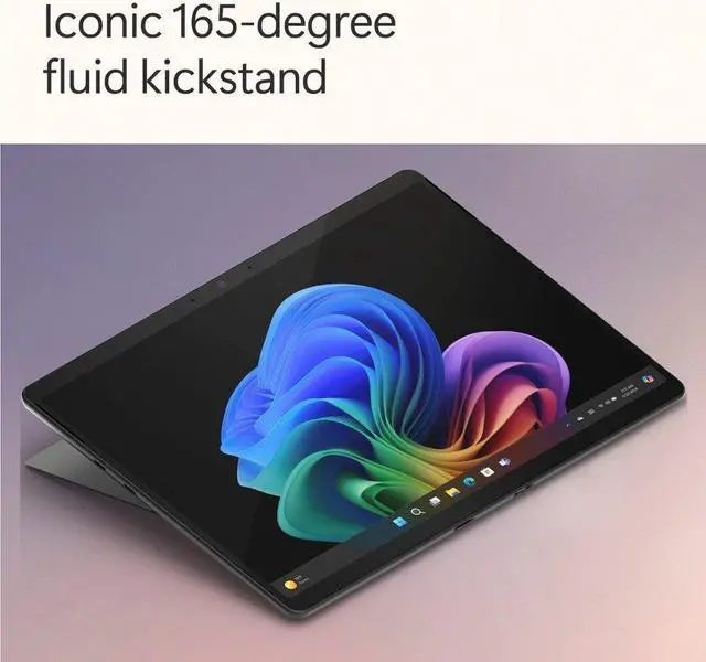 Alt view image 2 of 3 - Microsoft - Surface Pro - Copilot+ PC - 13 OLED - Snapdragon X Elite - 16GB Memory - 1TB SSD - Device Only (11th Edition) - Black