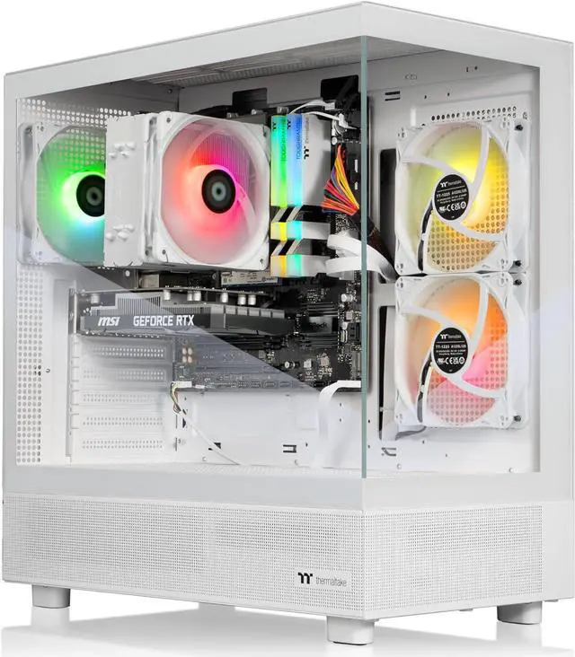 Main image of Thermaltake Vista i350 R4 Gaming Desktop (Intel® Core i5-13400F, ToughRam 16GB DDR4 3600MHz RGB Memory, NVIDIA® GeForce RTX 3050, 1TB NVMe M.2, WiFi, Windows 11) V27S-B76R-350-LCS