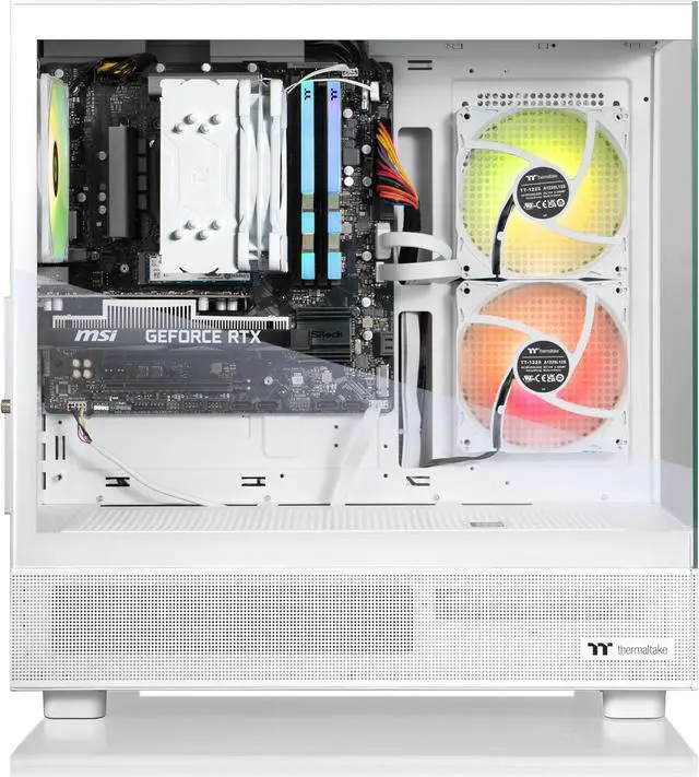 Alt view image 3 of 5 - Thermaltake Vista i350 R4 Gaming Desktop (Intel® Core i5-13400F, ToughRam 16GB DDR4 3600MHz RGB Memory, NVIDIA® GeForce RTX 3050, 1TB NVMe M.2, WiFi, Windows 11) V27S-B76R-350-LCS