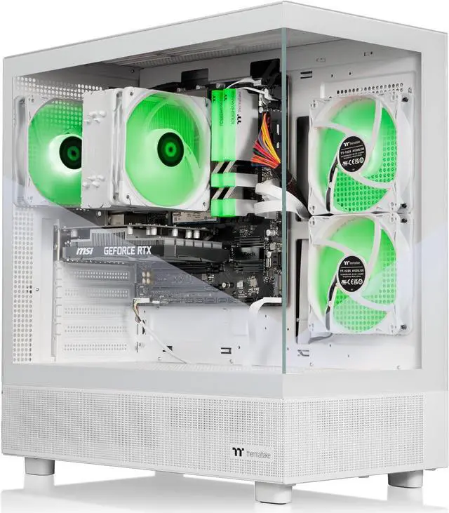 Alt view image 4 of 5 - Thermaltake Vista i350 R4 Gaming Desktop (Intel® Core i5-13400F, ToughRam 16GB DDR4 3600MHz RGB Memory, NVIDIA® GeForce RTX 3050, 1TB NVMe M.2, WiFi, Windows 11) V27S-B76R-350-LCS