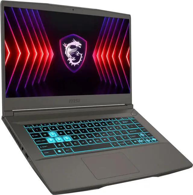 Alt view image 5 of 5 - MSI - THIN 15 15.6" 144Hz FHD Gaming Laptop-Intel Core i5-13420H - 16GB Memory - GeForce RTX 4050 - 512GB SSD - Black