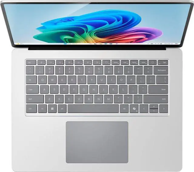 Alt view image 2 of 3 - Microsoft - Surface Laptop - Copilot+ PC - 15" Touch-Screen - Snapdragon X Elite - 16GB Memory - 512GB SSD (7th Edition) - Platinum