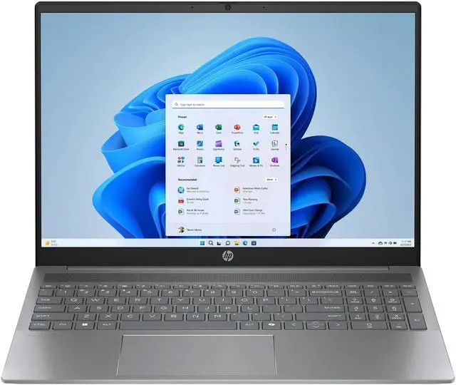 Main image of HP Pavilion 16 inch Laptop AMD Ryzen 7-8840U AI PC 8GB RAM 512GB SSD Meteor Silver