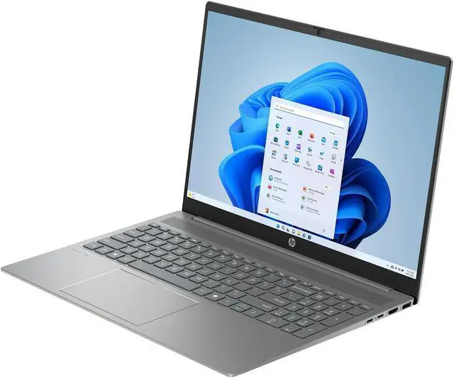 Alt view image 3 of 4 - HP Pavilion 16 inch Laptop AMD Ryzen 7-8840U AI PC 8GB RAM 512GB SSD Meteor Silver