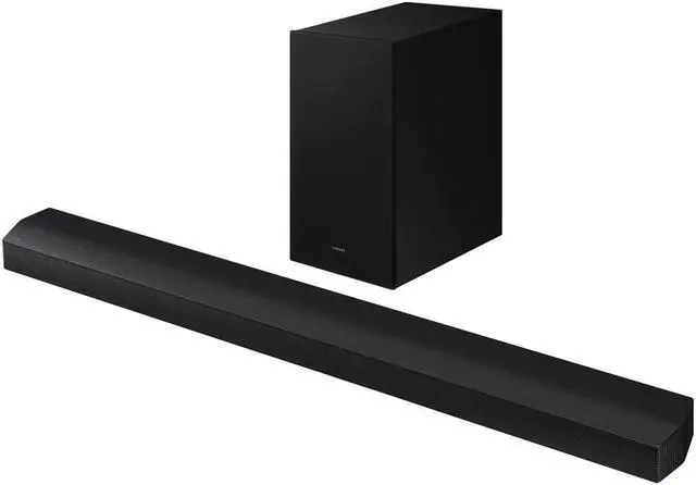 Alt view image 2 of 5 - Samsung HW-B73CD/ZA 5.1 Channel Soundbar with DTS Virtual:X and Wireless Subwoofer