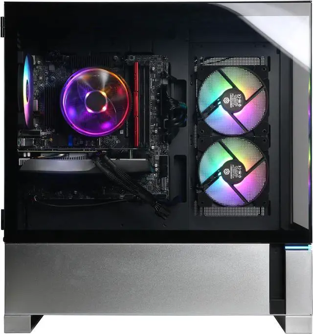 Alt view image 5 of 5 - CyberPowerPC Gamer Xtreme VR Gaming PC, Intel Core i5-13400F 2.5GHz, GeForce RTX 4060 8GB, 16GB DDR5, 1TB PCIe Gen4 SSD, WiFi Ready & Windows 11 Home (GXiVR8060A24)