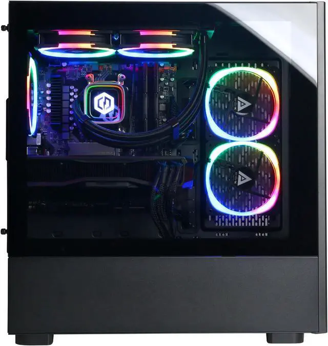 Alt view image 6 of 6 - CyberPowerPC Gamer Supreme Gaming Desktop AMD Ryzen 7-7700 Radeon RX 7900 GRE 16GB - 32GB DDR5 2TB NVMe SSD Black (2024)