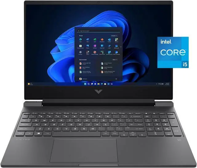 Main image of HP Victus 15.6 inch FHD 144Hz Gaming Laptop Intel Core i5-13420H NVIDIA GeForce RTX 4050 6GB - 16GB DDR4 512GB SSD Mica Silver (2024)