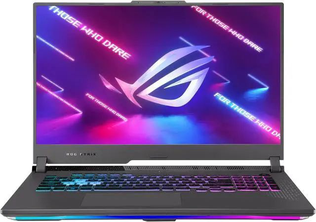 Main image of ASUS ROG Strix G17 17.3" FHD 144Hz Gaming Laptop AMD Ryzen 9-7845HX NVIDIA GeForce RTX 4070 16GB DDR5 1TB SSD Eclipse Gray (2024)