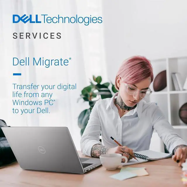 Alt view image 5 of 6 - Dell Inspiron 3535 Laptop - 15.6-inch FHD (1920 x 1080) Display, AMD Ryzen 5 7520U Processor, 8GB DDR4 RAM, 512GB SSD, AMD Radeon Graphics, Windows 11 Home, 6-Months Migrate - Carbon Black